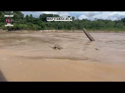 NAVEGANDO NO RIO TARAUACÁ | TRECHO DE JORDAO  ACRE