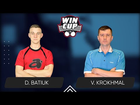 09:00 Dmytro Batiuk - Vitalii Krokhmal 23.10.2025 WINCUP Master. TABLE 1