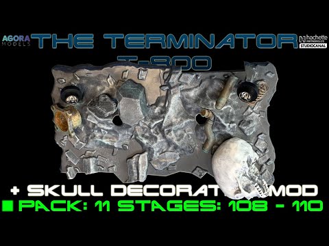 Začátek Základny Big Scale Model Terminator T-800, Agora Models - Pack: 11, Stages: 108 - 110