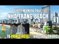 Walking Tour From Nha Trang Beach To Prince Hotel 4 Star Hotel In Vietnam