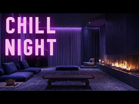 Chill Night R&B 🌙 Smooth R&B Mix | Cozy Fireplace, Late Night Relax & Smooth Soul