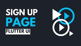 Sign Up Page - Flutter UI