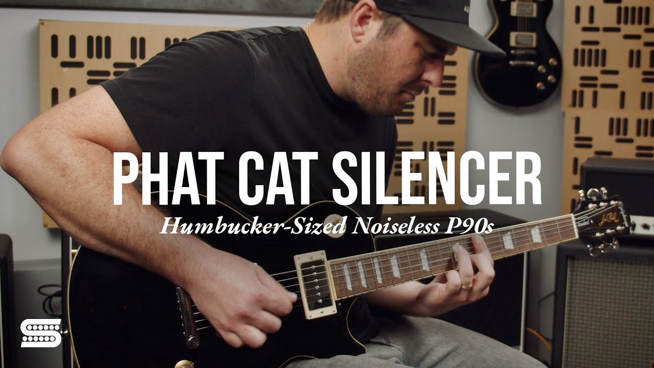 thumbnail image 2 of Seymour Duncan Vintage Noiseless Phat Cat Silencer Pickup Set Nickel 11302 73 Nc 2 of 11