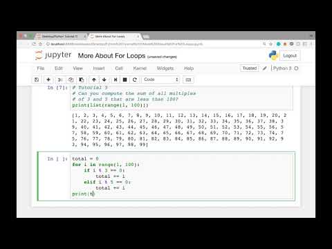 More About For Loops in Python Solutions to the Last 2 Problems Python Tutorial 7