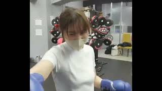 渡邊渚アナ揺れる！サンドバッグ