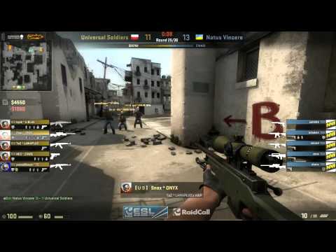 Natus Vincere vs. Universal Soldiers | EMS One Fall Finals 2013 | de_dust2 Part 1