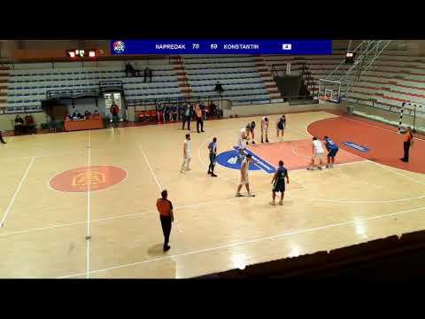 2MLS 8. kolo / KK Napredak - KK Konstantin