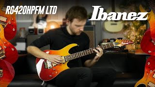 Video thumbnail for Limited Ibanez RG420HPFM, Autumn Leaf Gradation by GAK