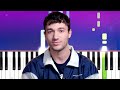 Jeremy Zucker Julia Piano Tutorial