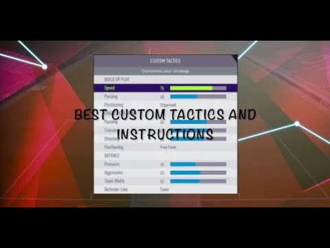 FIFA 18 Best Player Instructions and Custom tactics for the 4-3-2-1 Formation