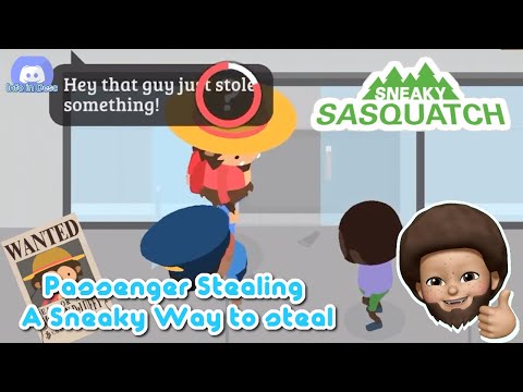 Sneaky Sasquatch Stealing - Passenger Stealing Method | A Sneaky Way of Stealing