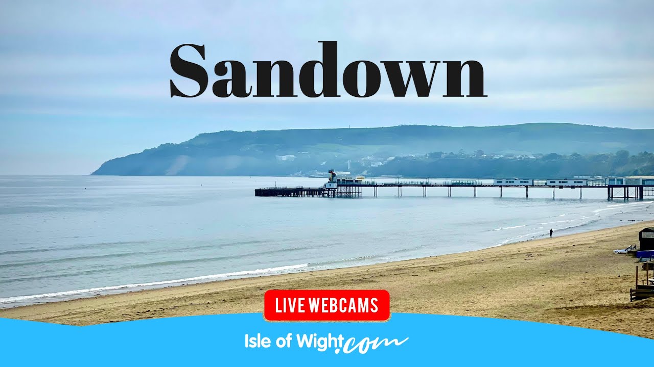 🔴 Sandown Esplanade & Beach Webcam | Sandown Isle of Wight | LIVE UK Webcams