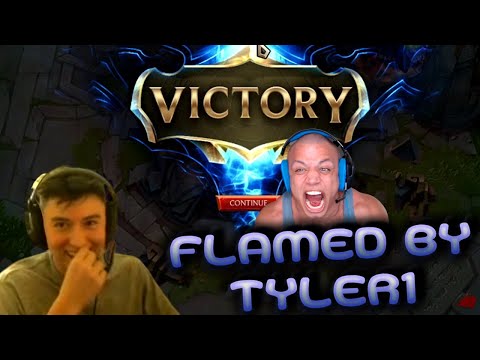 TYLER1 FLAMES ME HARDER THAN TRICK! - Cookiemanman