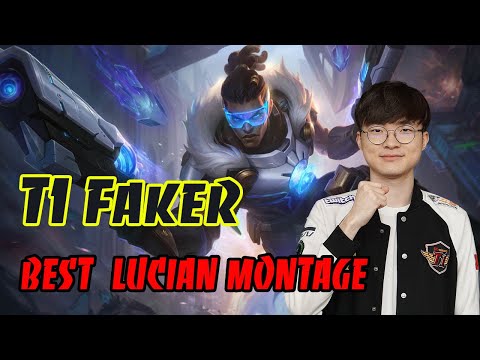 FAKER DESTROYING WITH LUCIAN! - T1 Faker Plays LUCIAN Mid vs Viktor!