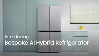 Samsung Bespoke AI Hybrid Refrigerator 4-Door I Samsung