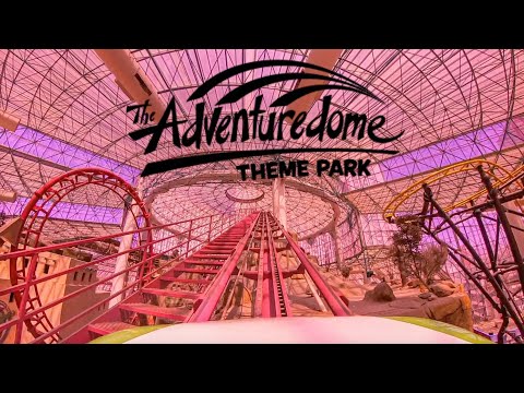 On-ride point of view of Canyon Blaster