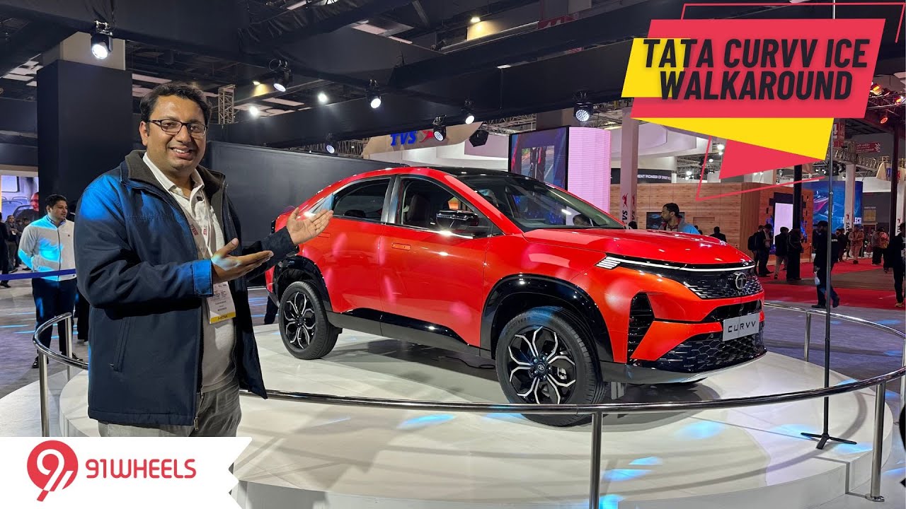 Tata Curvv Coupe SUV Walkaround | Hyundai Creta Rival Revealed Tata Curvv Coupe SUV Walkaround | Hyundai Creta Rival Revealed