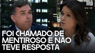 🔥Jornalista chama Flávio de mentiroso na cara e ele quase desmaia ao vivo na Band🔥