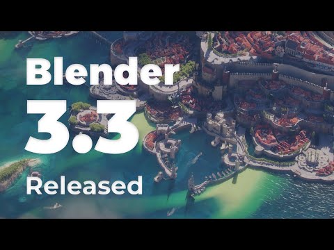 Blender 3.3 LTS Released