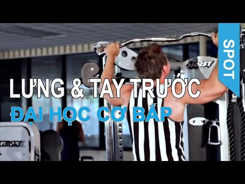 NGÀY 2: LƯNG & TAY TRƯỚC - Chương trình tăng cơ 12 tuần Đại Học Cơ Bắp por Steve Cook