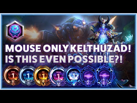 Kelthuzad Frost Blast - MOUSE ONLY KELTHUZAD! IS THIS EVEN POSSIBLE?! - B2GM Season 1 2025