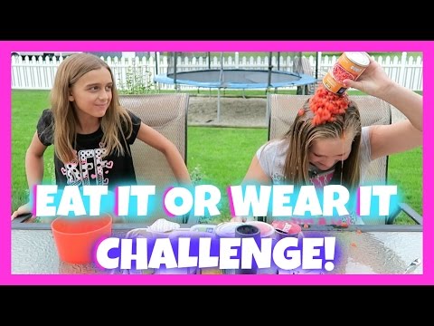 EAT IT OR WEAR IT CHALLENGE - KIDS EDITION Video