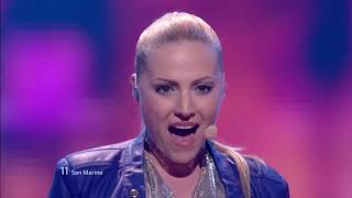 Valentina Monetta - The Social Network Song - San Marino 🇸🇲 - First Semi-Final - Eurovision 2012