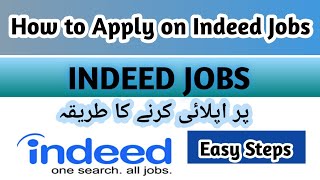 How to Apply indeed jobs in Mobile  How to Apply I