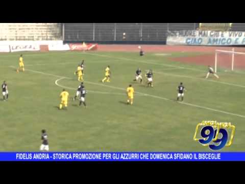 FIDELIS ANDRIA | Storica promozione per gli azzurri che domenica sfidano il Bisceglie