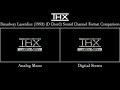 THX Broadway Laserdisc 1993 D Chord Sound Channel Format Comparison