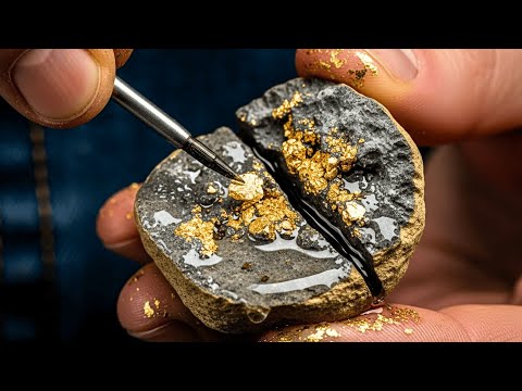 So wird Gold auf natürliche Weise aus gewöhnlichen Gesteinen gewonnen