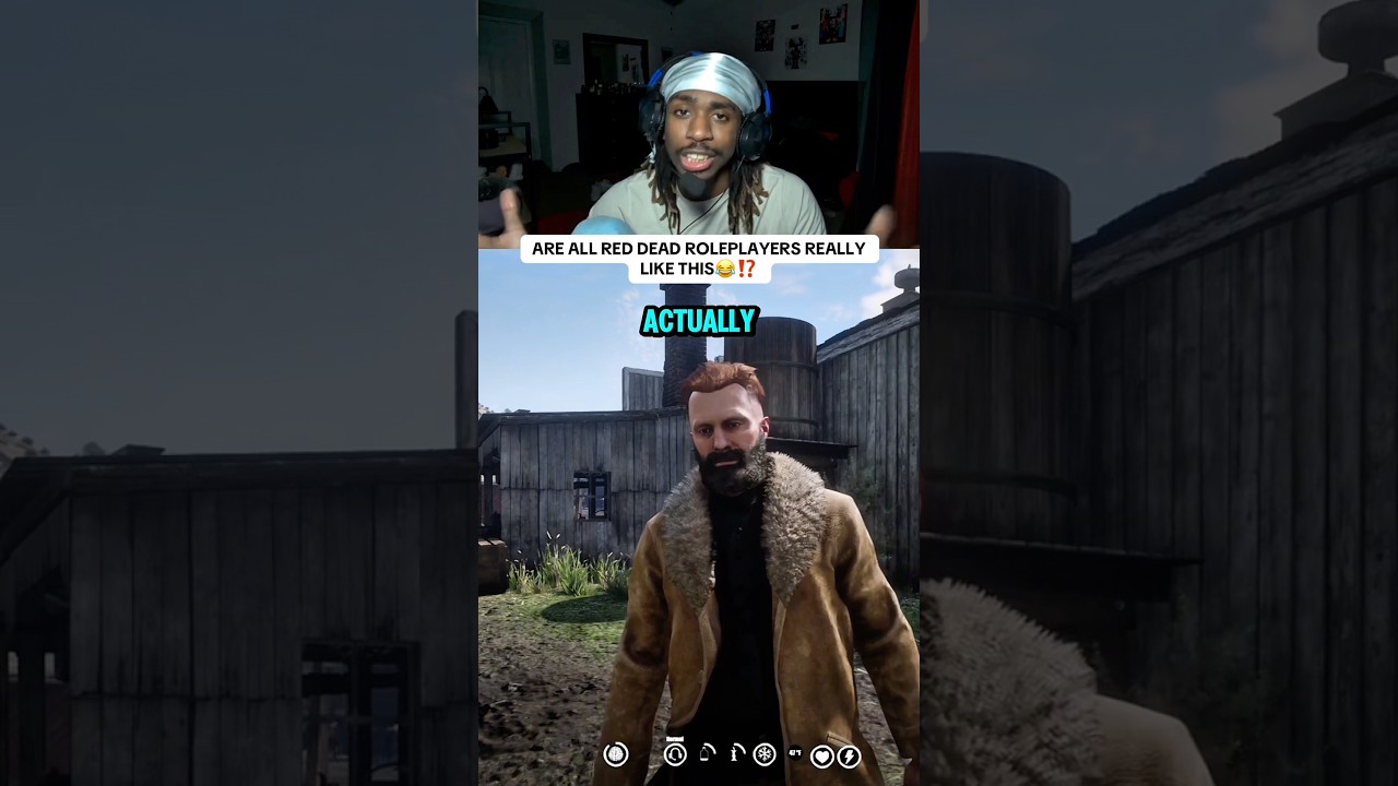 Welcome To Red Dead RP😂‼️ #rdr2 #funnymoments #reddeadredemtion2