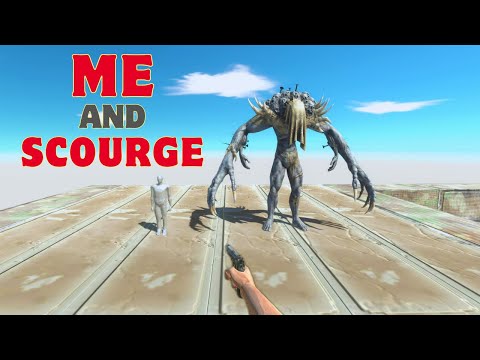 FPS - Me and Scourge Dead Run - Animal Revolt Battle Simulator