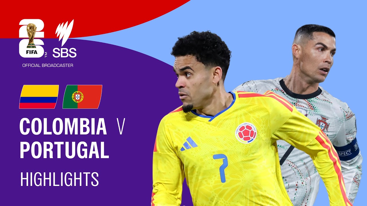 Colombia v Portugal: FIFA World Cup 2026 Highlights Group K