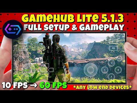 Полная настройка Gamehub Lite v5.3 и обучающее видео по плавному игровому процессу!