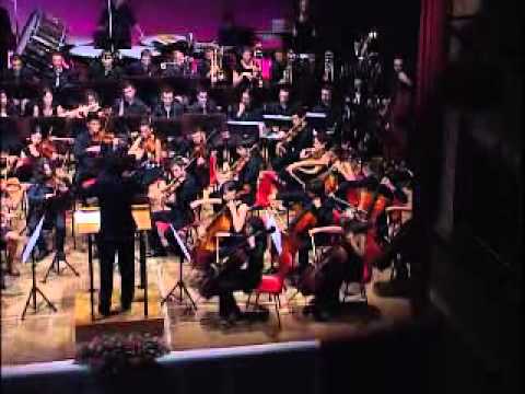 EMF 2011 - Orchestra Sinfonica Internazionale Giovanile - Ouverture Cubana .avi