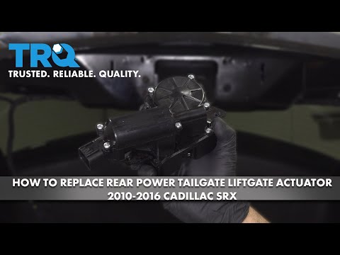 How to Replace Rear Power Tailgate Liftgate Actuator 2010-2016 Cadillac SRX