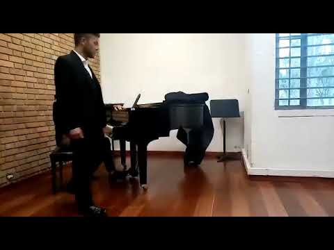 Santiago Gómez, tenor - Se Equivocó la Paloma (Carlos Guastavino)