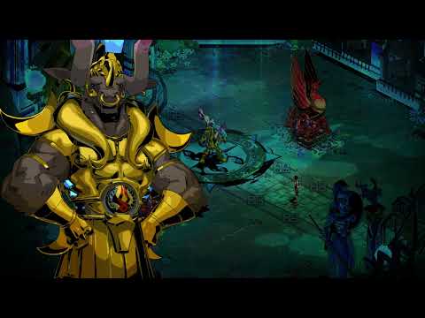 Asterius thanks Zagreus for his new armor - HADES