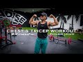 RAW CHEST WORKOUT | How to use MyFitnessPal | Physique update
