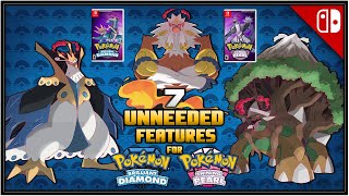 7 Unneeded Features for Pokémon Brilliant Diamond and Shining Pearl