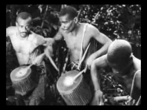 Oldest African drumming footage ever