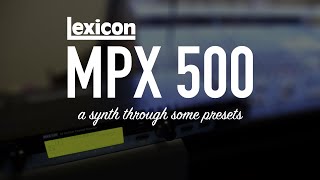 Lexicon MPX 500 - What To Know & Where To Buy | Equipboard Lexicon MPX 500 - What To Know & Where To Buy | Equipboard