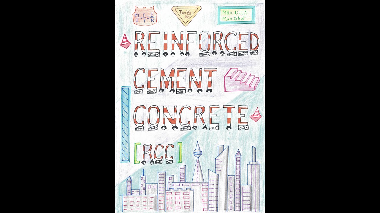 Reinforced Cement Concrete (RCC) V1 Handwritten Color Notes 📚 #shorts | #handwritten #notes