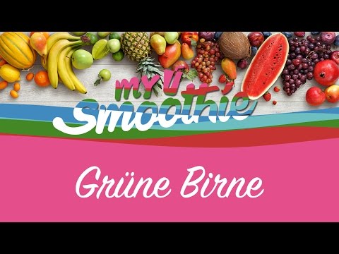 mysmoothie Rezept #5 – Grüne-Birne-Smoothie