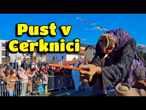 Pust v Cerknici 2025