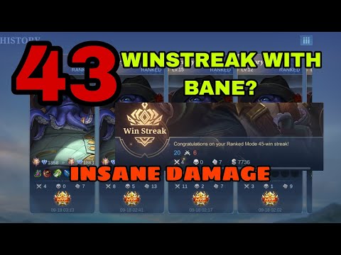 MALAYSIAN BANE PLAYER PAPITETRO FULL DAMAGE BANE JUNGLER GAMEPLAY