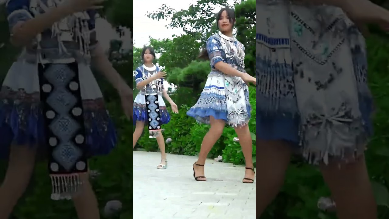 Ib zaj seev cev zoo nkauj heev ntawm "paj" 🎉💞　ベトナム 少女ダンス