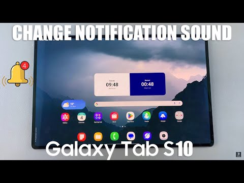 How To Change Notification Sound On Samsung Galaxy Tab S10 / S10 Ultra