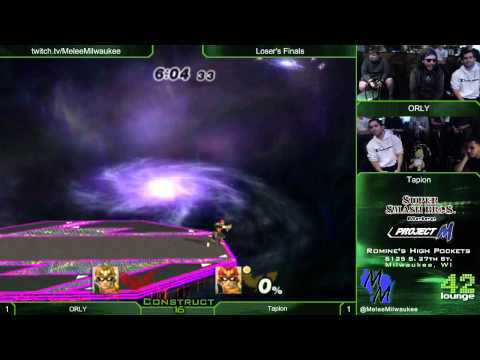 Construct 16 - ORLY (Green) vs Tapion (C.Falcon) - Project M Loser's Finals